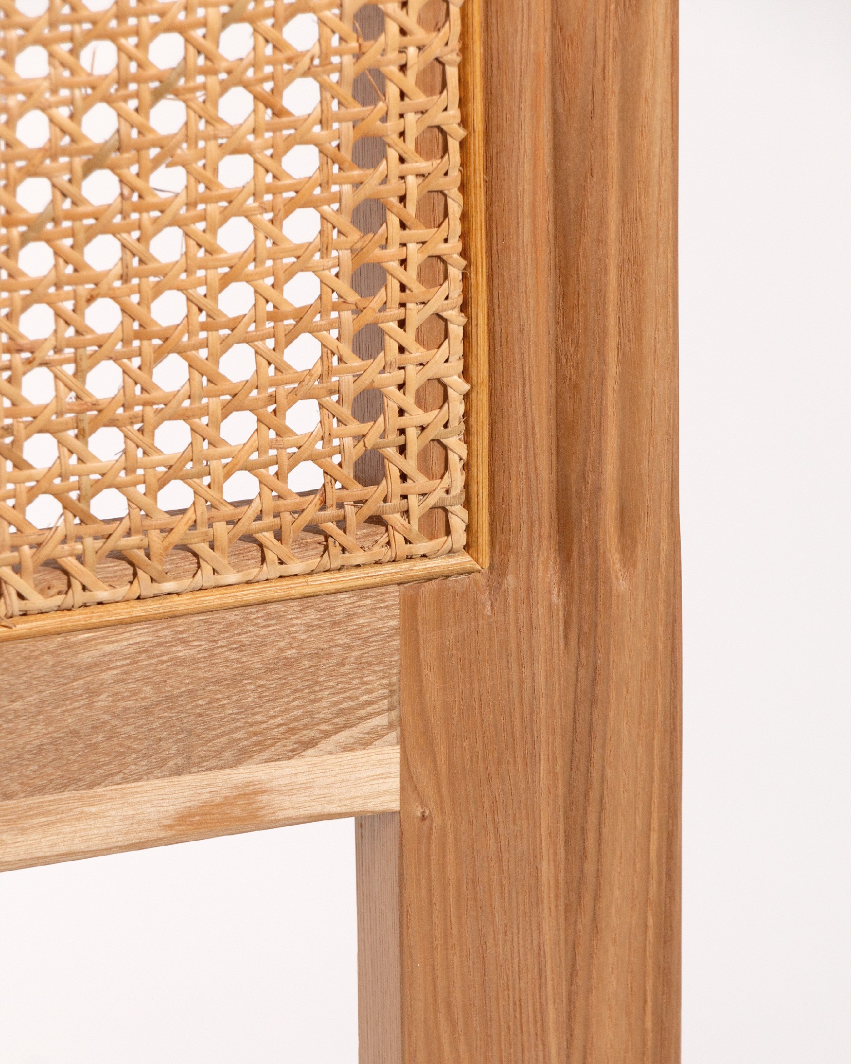 Headboard Rias of ash with rattan (90 cm bed)