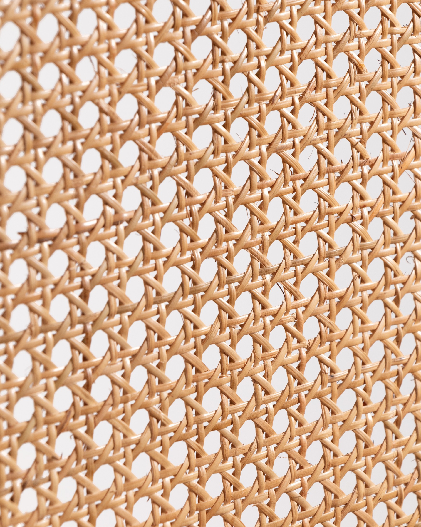 Ash Rias headboard with rattan (140/150 cm bed)