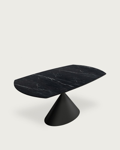 Sobre Marquina - Estructura metálica negra