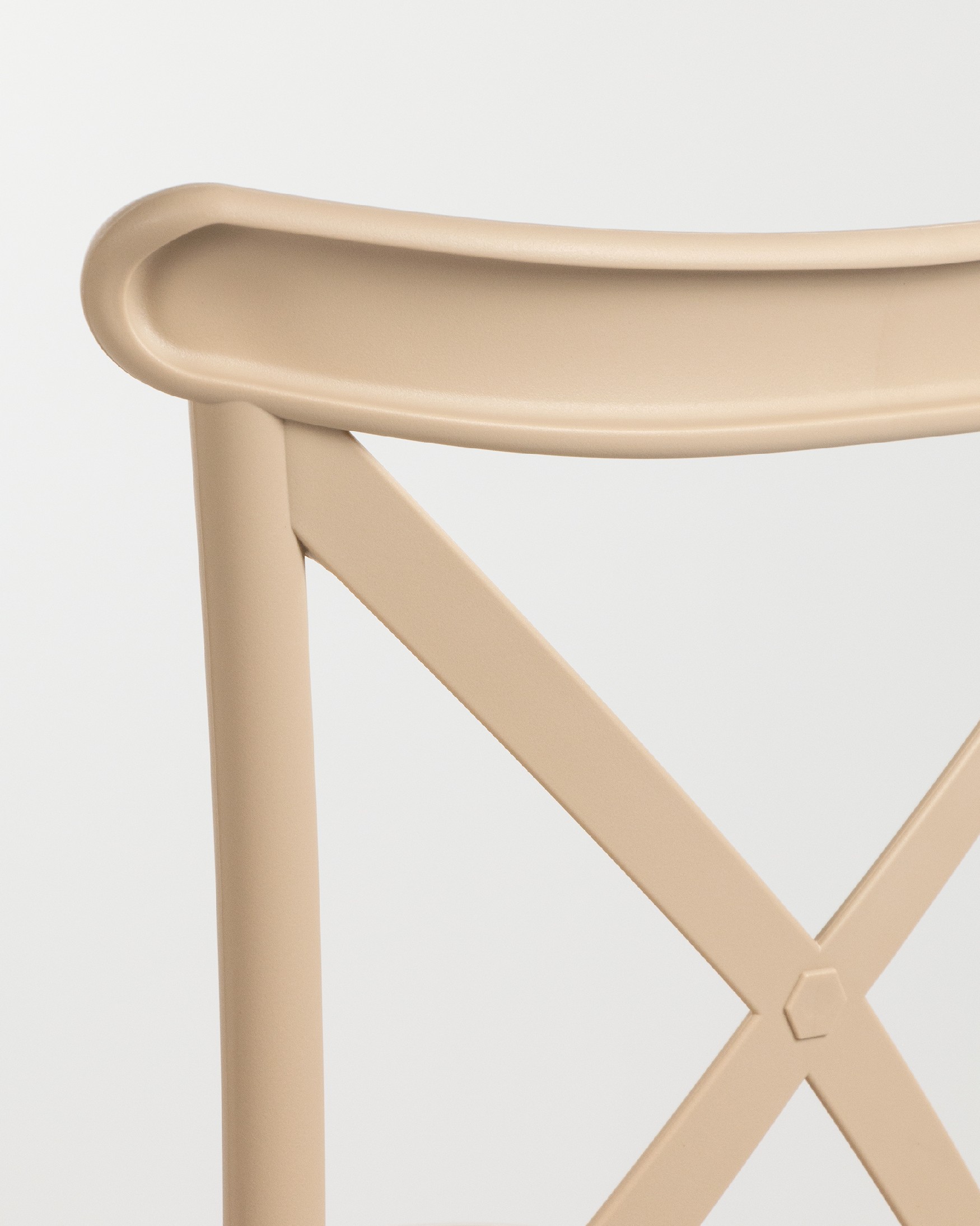 Roma polypropylene chair in sand