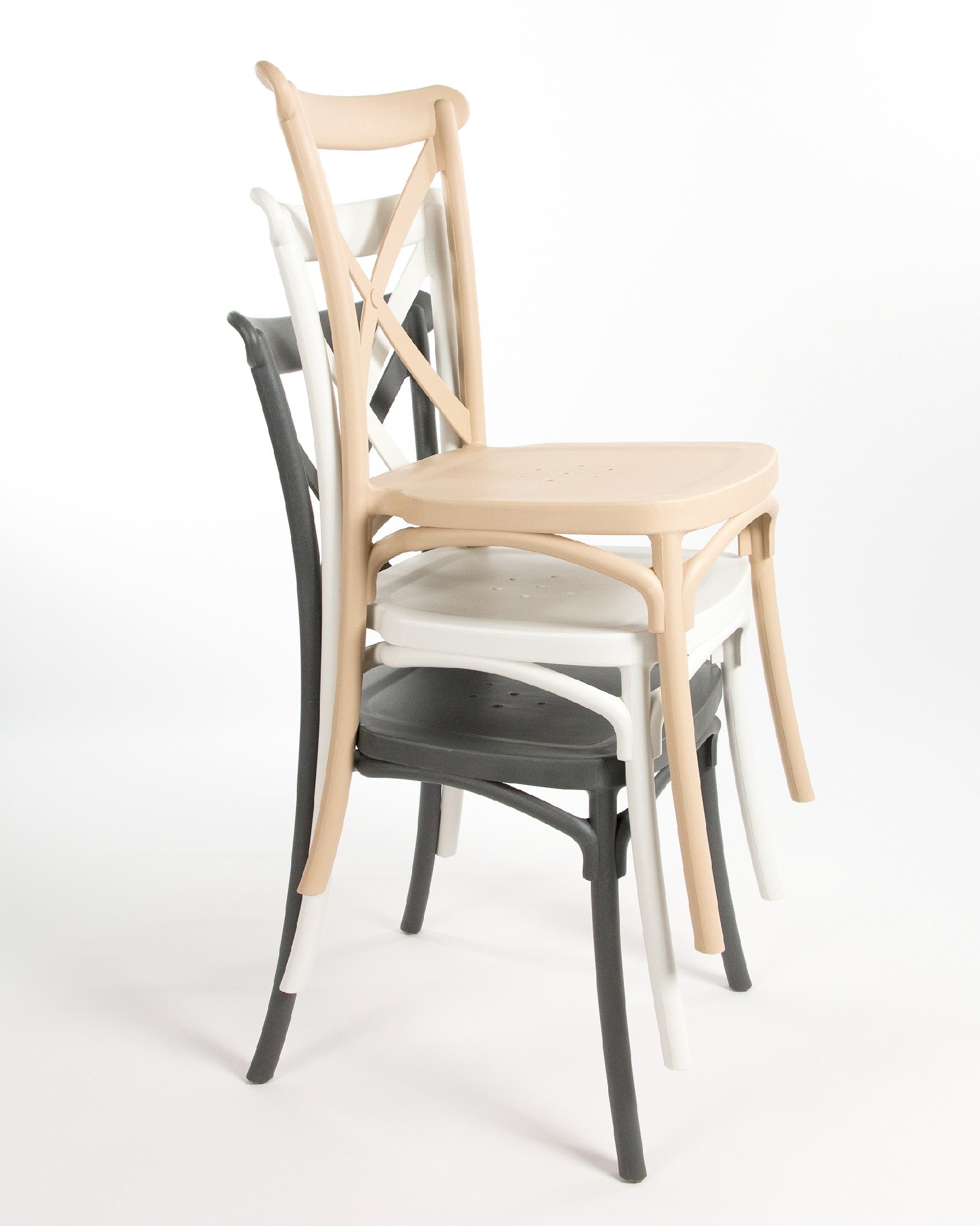 Roma polypropylene chair in sand