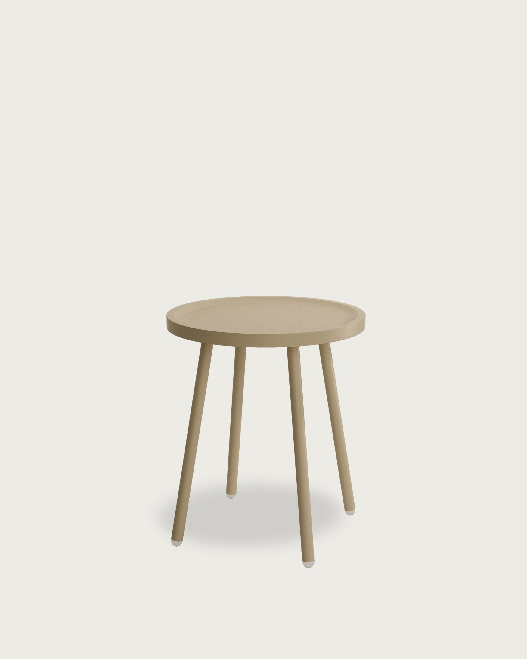 Saba auxiliary table sand Ø 40 cm