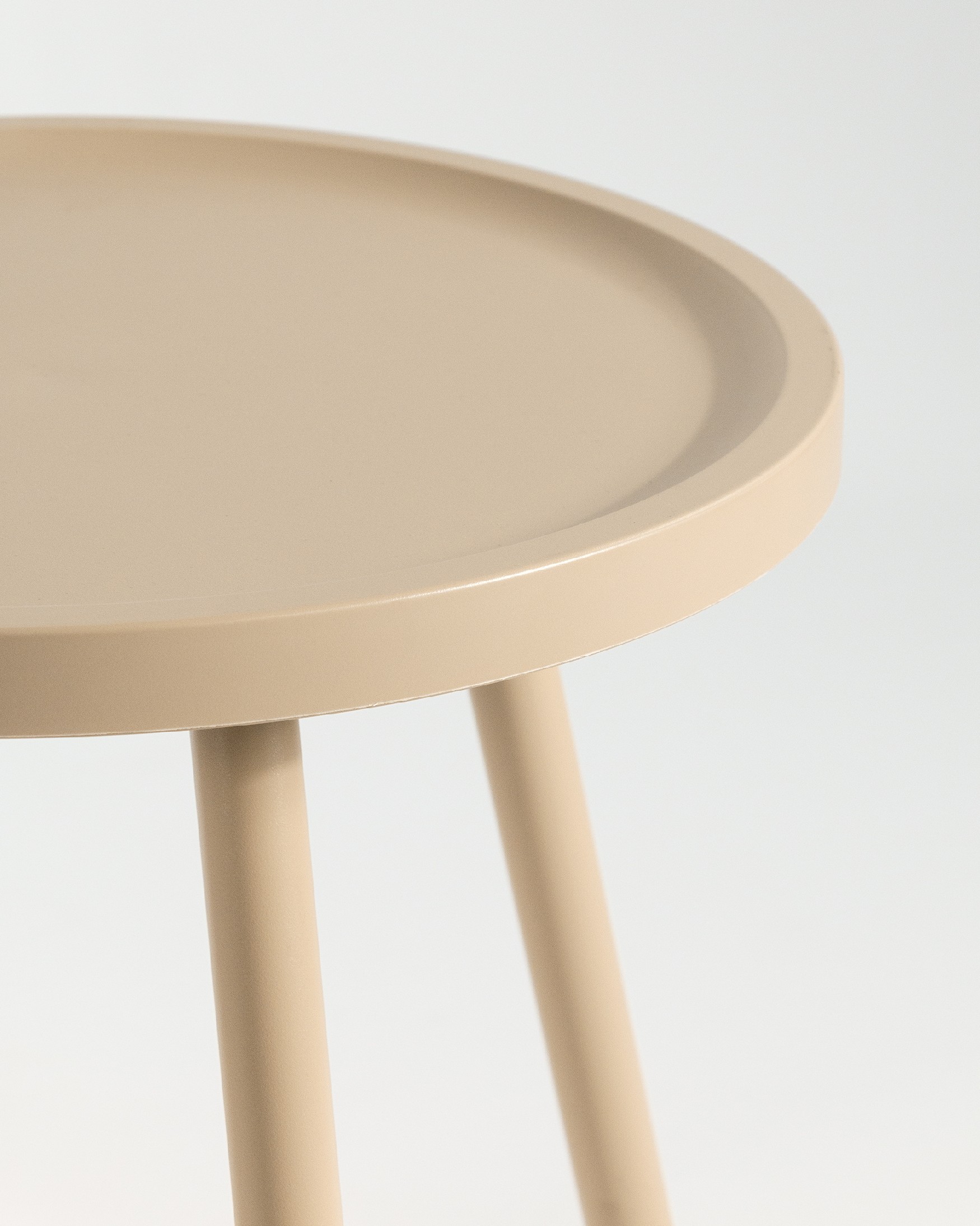 Saba auxiliary table sand Ø 40 cm