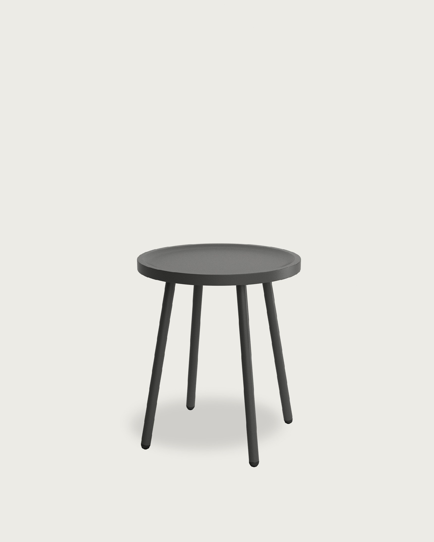 Saba auxiliary table graphite Ø 40 cm