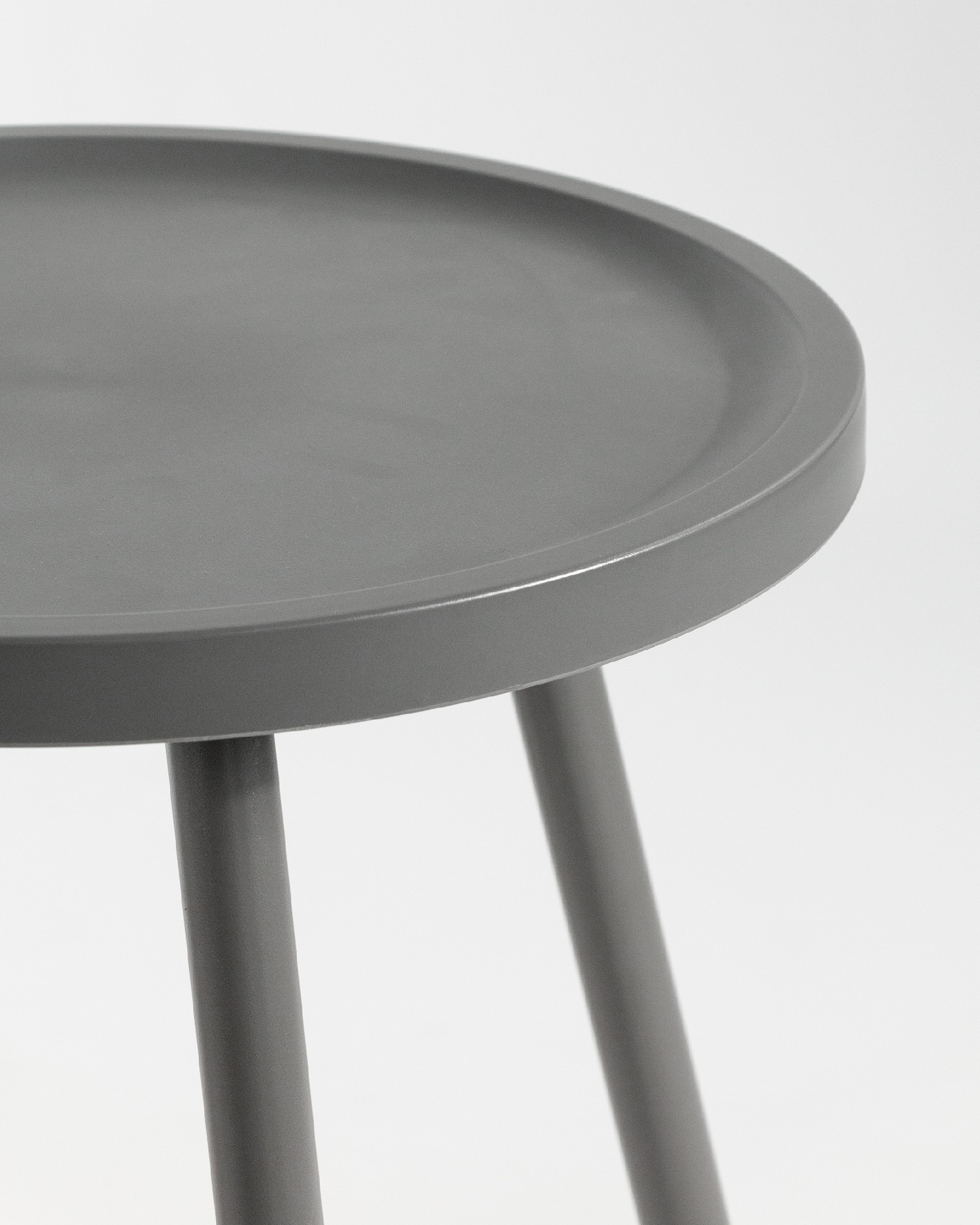 Saba auxiliary table graphite Ø 40 cm