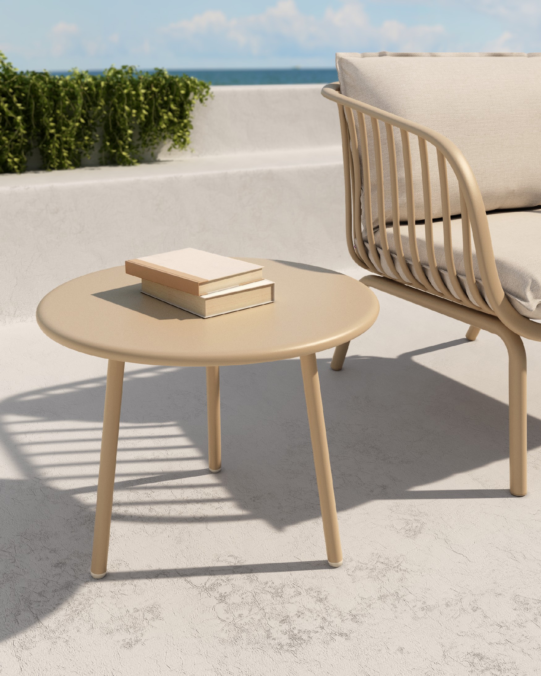 Samoa sand side table Ø 50 cm