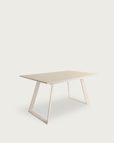 Sobre Beige - Estructura metálica marfil