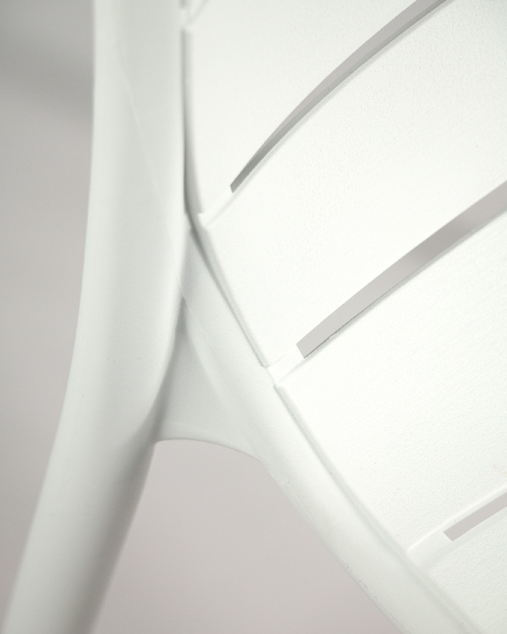 Chaise Tulum en polypropylène blanc