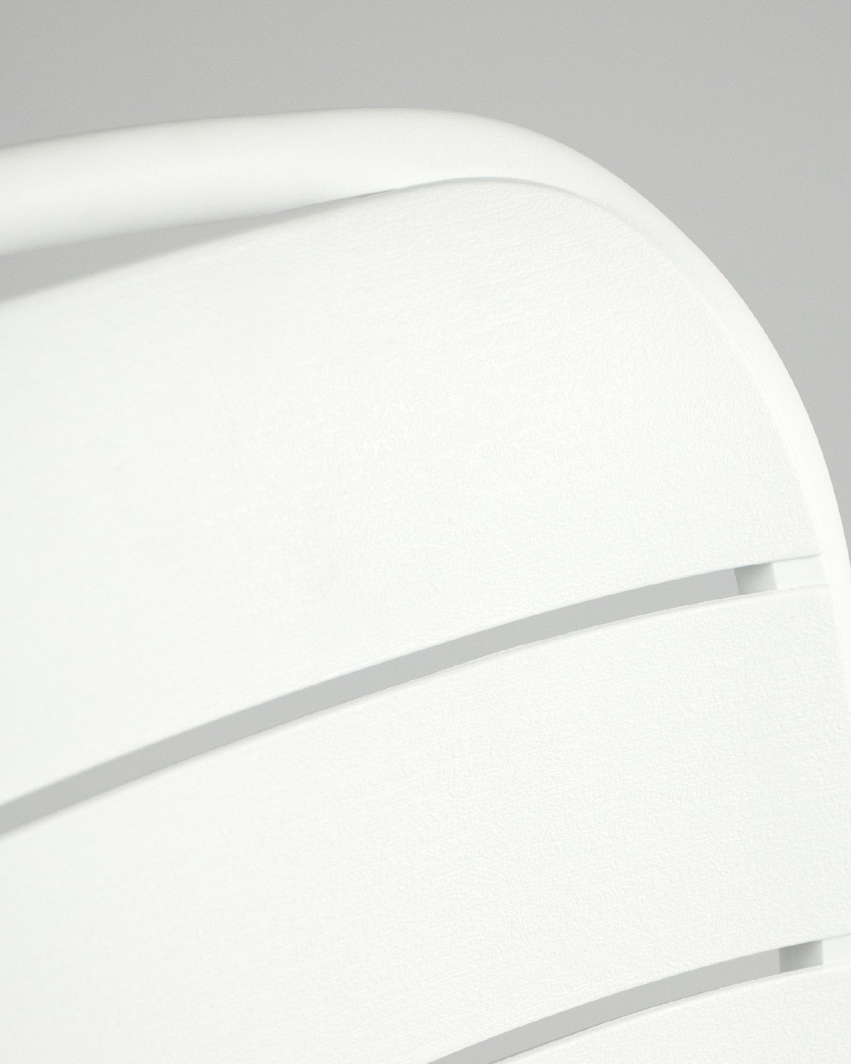 Chaise Tulum en polypropylène blanc