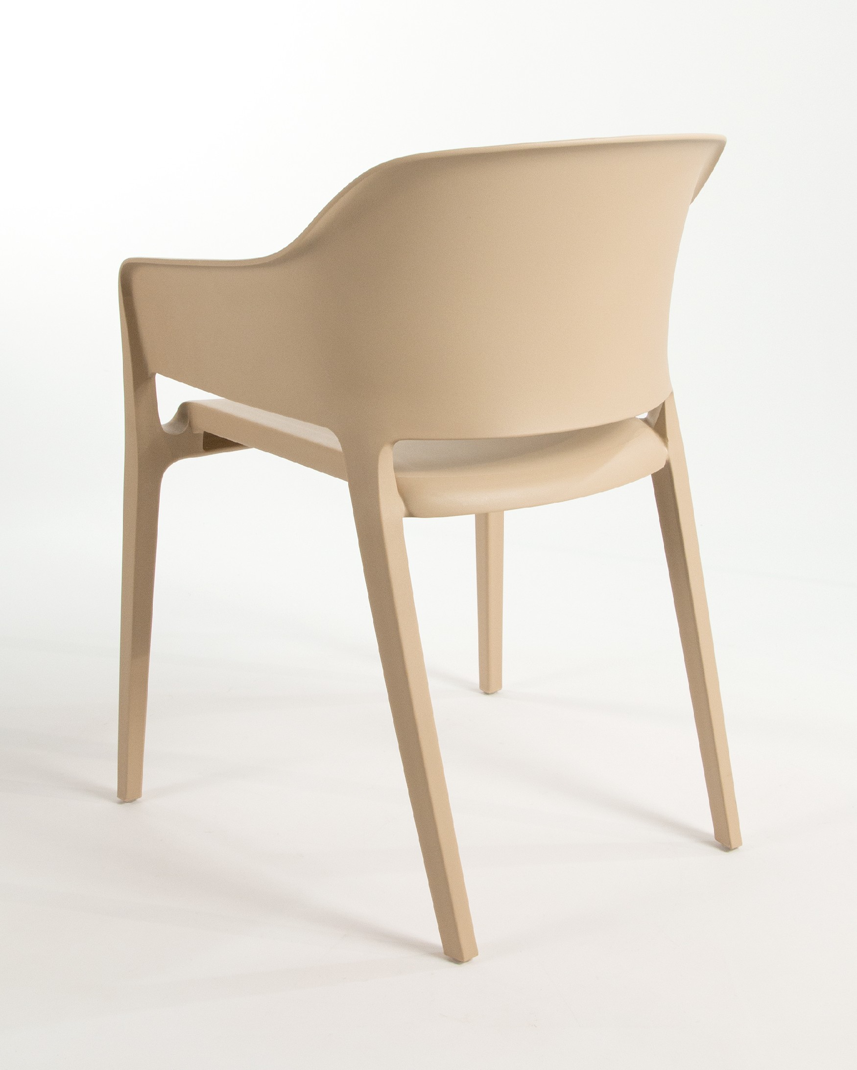 Chaise Valeta en polypropylène sable