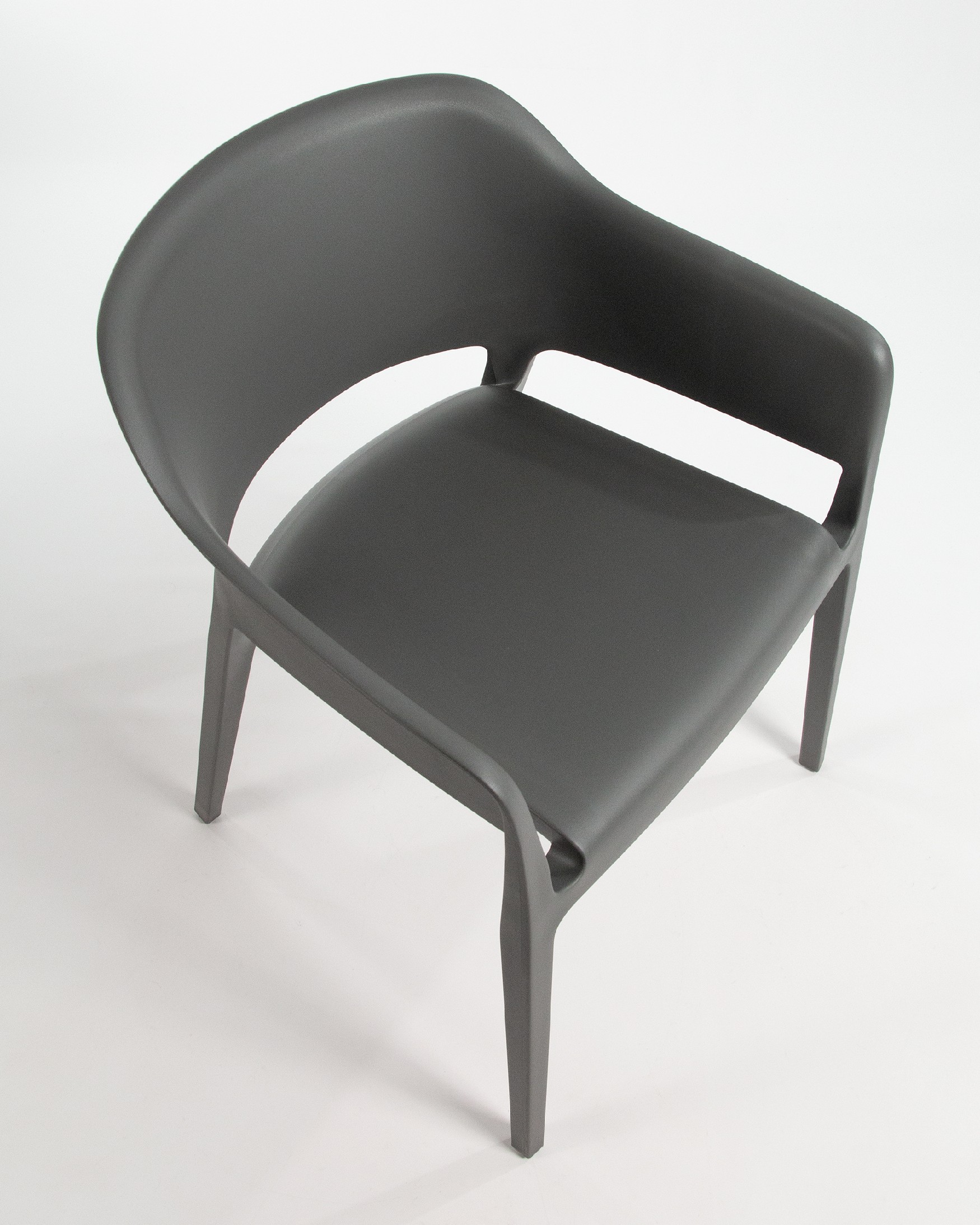 Valeta graphite polypropylene chair