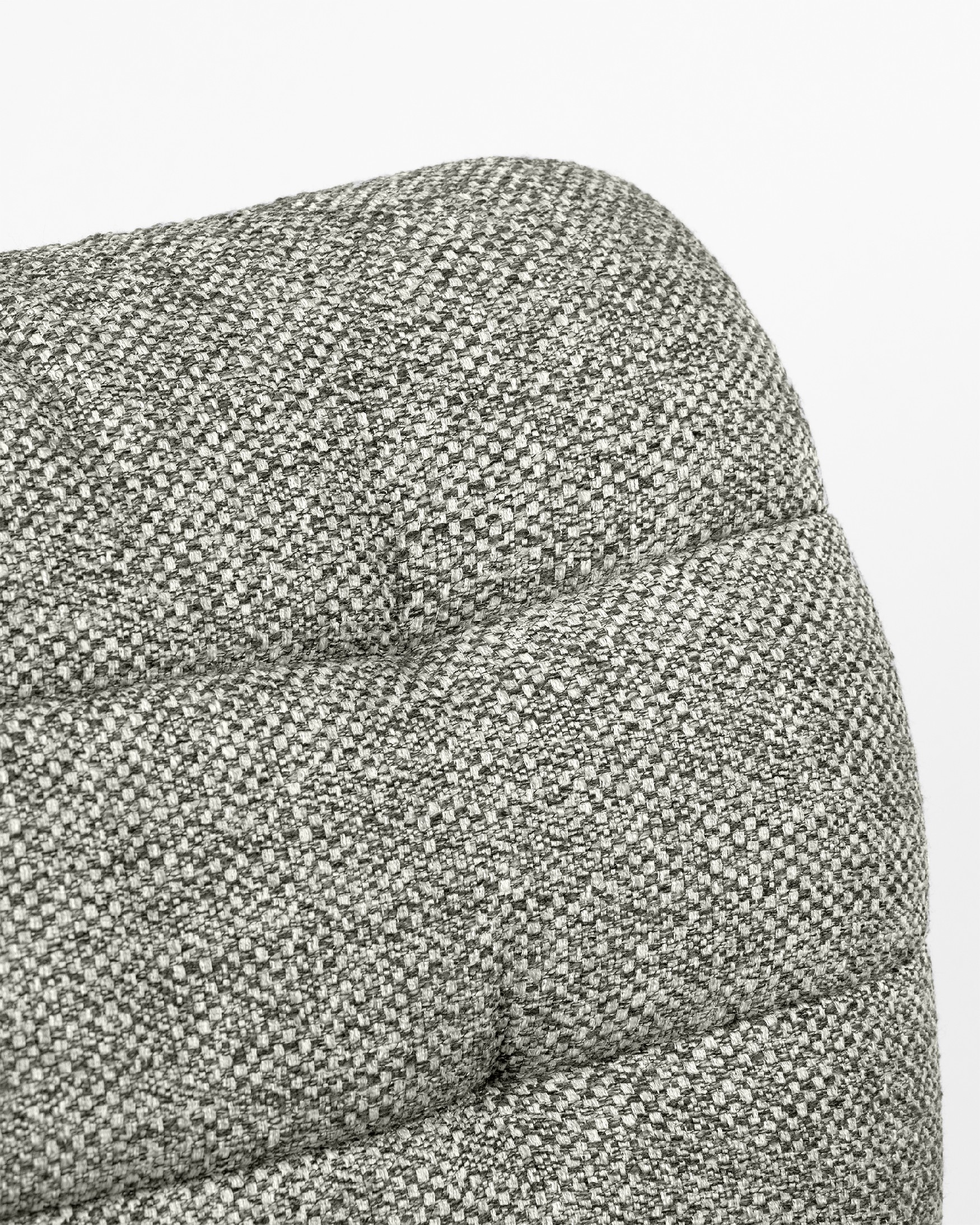 360º Swivel Armchair Vega with gray upholstery