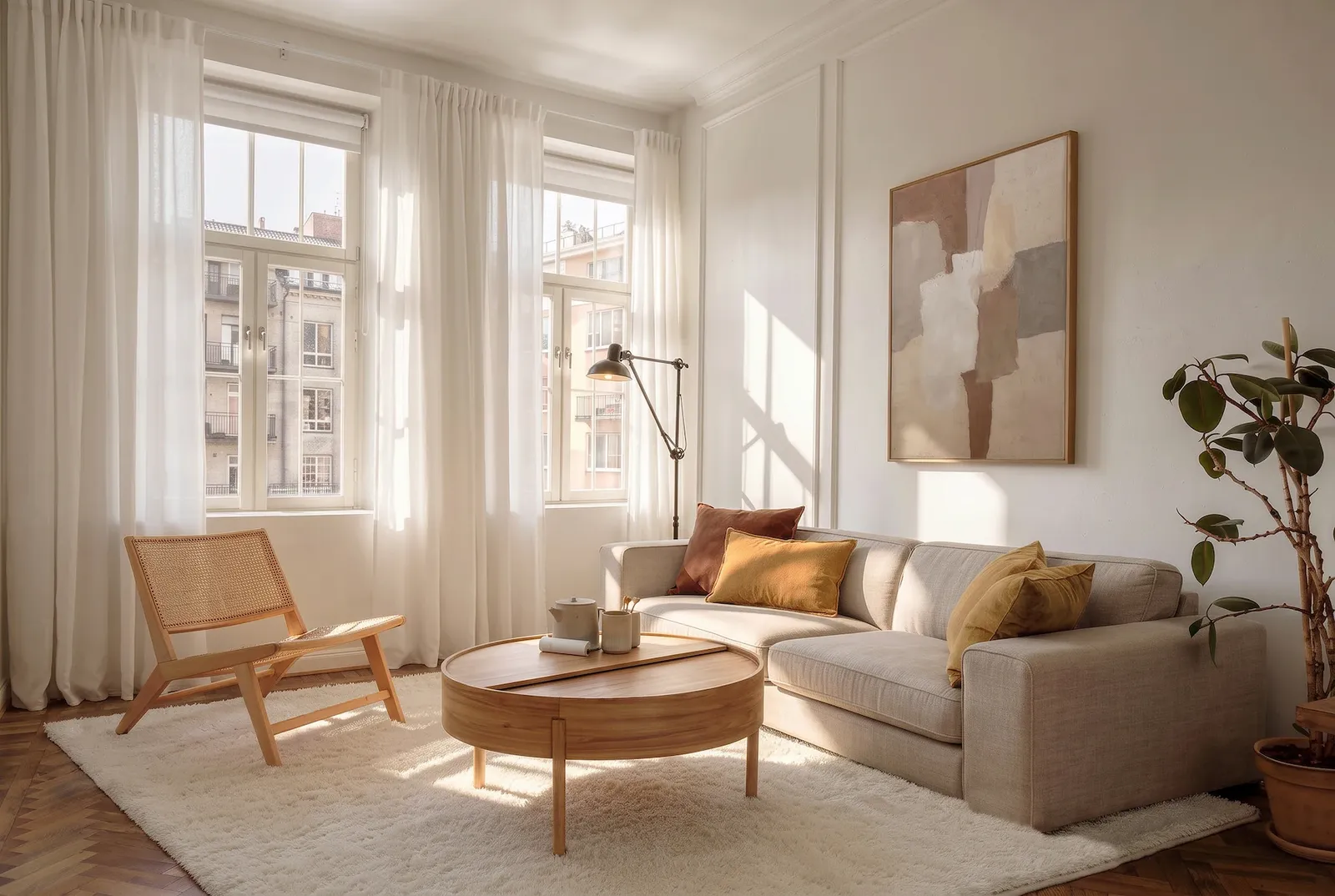 Minimalist Living Room – Origen Collection