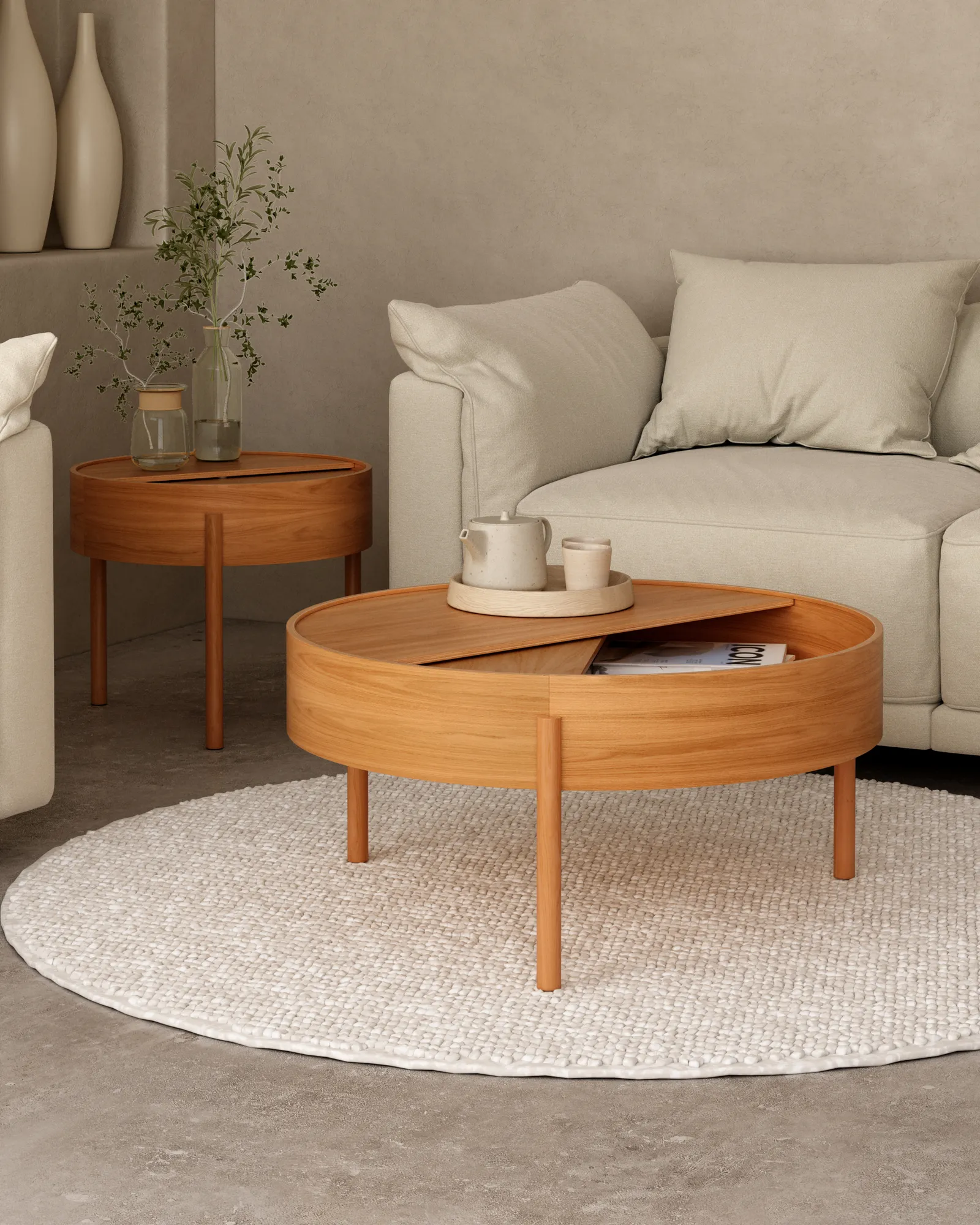 Cómo elegir una mesa auxiliar de diseño que eleve tu salón
